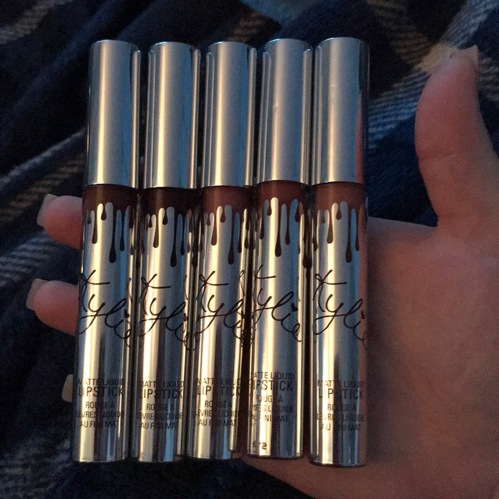 Limited edition holiday Kylie liquid lipsticks